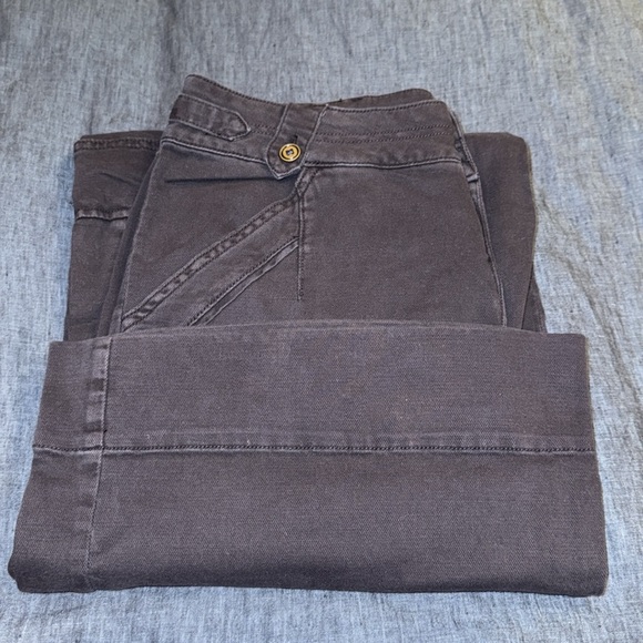 Anthropologie Pilcro wide leg cargo NEW w/ tag!! Navy - Picture 3 of 4